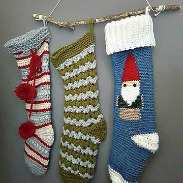 Gnome Christmas Stocking