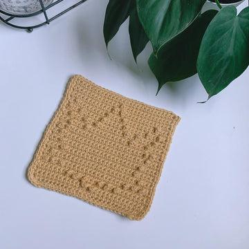 The Autumn Maple Leaf Dishcloth