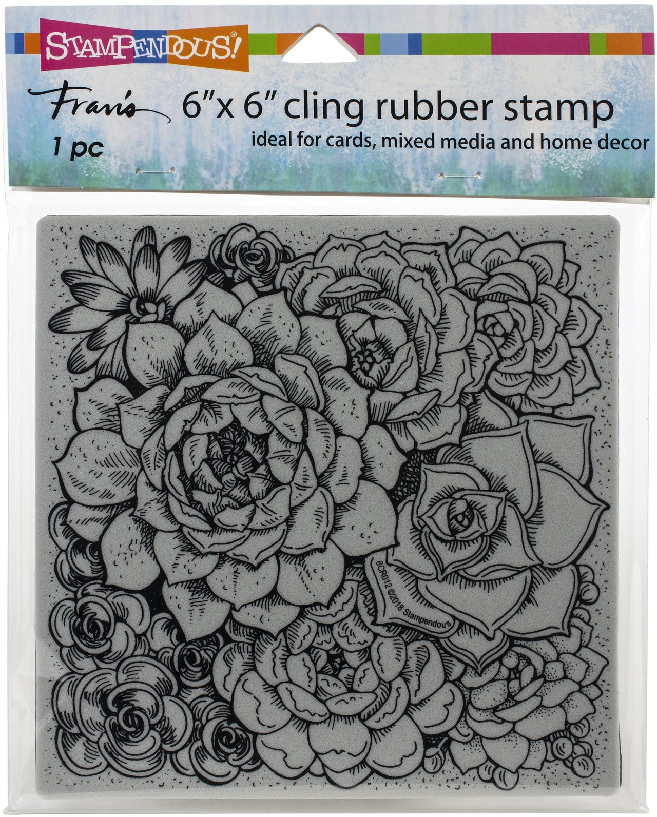 Stampendous Cling Stamps - Succulents