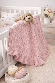 Ruffle Car Seat blanket