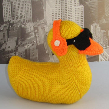 Uber Cool Rubber Ducky Duck Toy