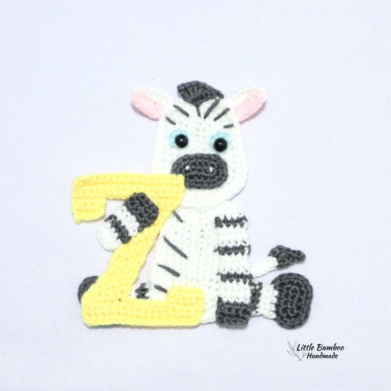 Z for Zebra Applique