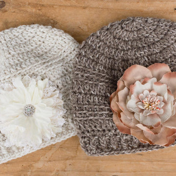 Easy Double Crochet Beanie