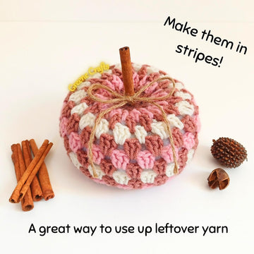 No Sew Granny Stitch Pumpkins
