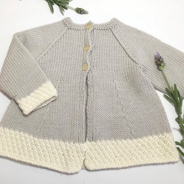 Possum Cardigan in Debbie Bliss Baby Cashmerino BJ33