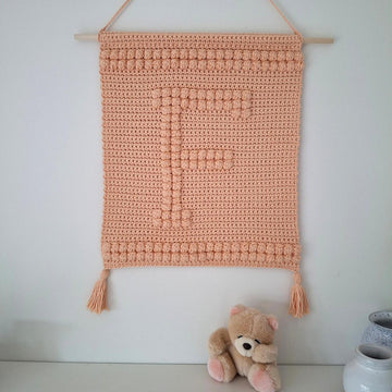 Letter F Wallhanging