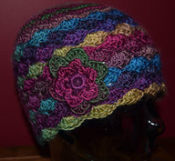 Rainbow Ripple Hat