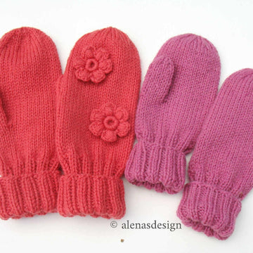 Flower Mittens
