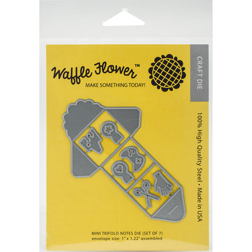 Waffle Flower Crafts Waffle Flower Die - Mini Trifold Notes
