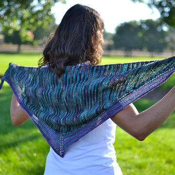 Sea Glass Shawlette