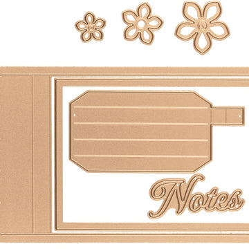 Spellbinders Amazing Paper Grace Shapeabilities Dies - Adorned Notepad