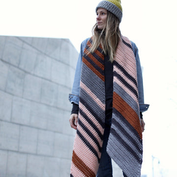 Skyline Bias Scarf
