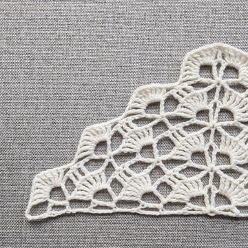 Crochet Bandana/Shawl Pattern/Chart #10