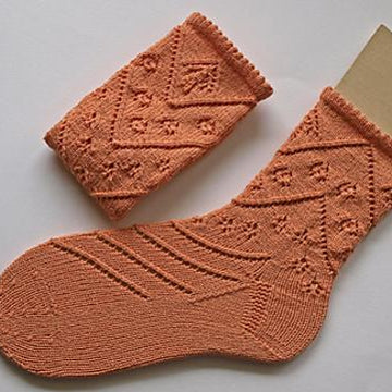 "Mary's Garden" Socks