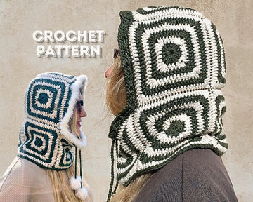 Granny square balaclava