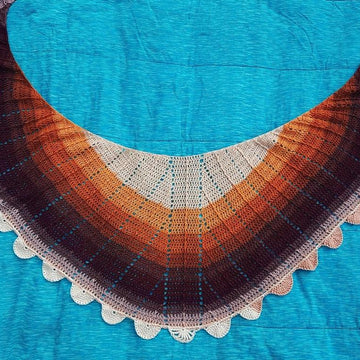 Lark wings shawl