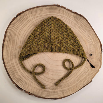 Mossy Baby Bonnet | 0-24 months