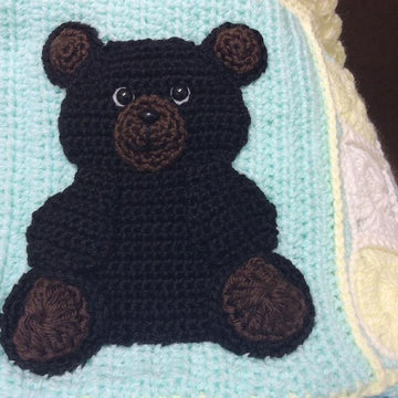 Bear and Paw Print Appliques