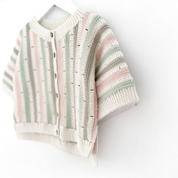 2-3 years - STRIPY Crochet Jacket Pattern