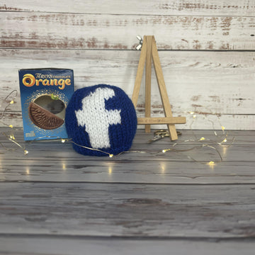 Social Media Inspired Chocolate Orange Cover Knitting Pattern