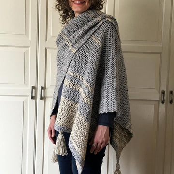 Crochet Ruana Pattern: Easy-Breezy Crochet Ruana