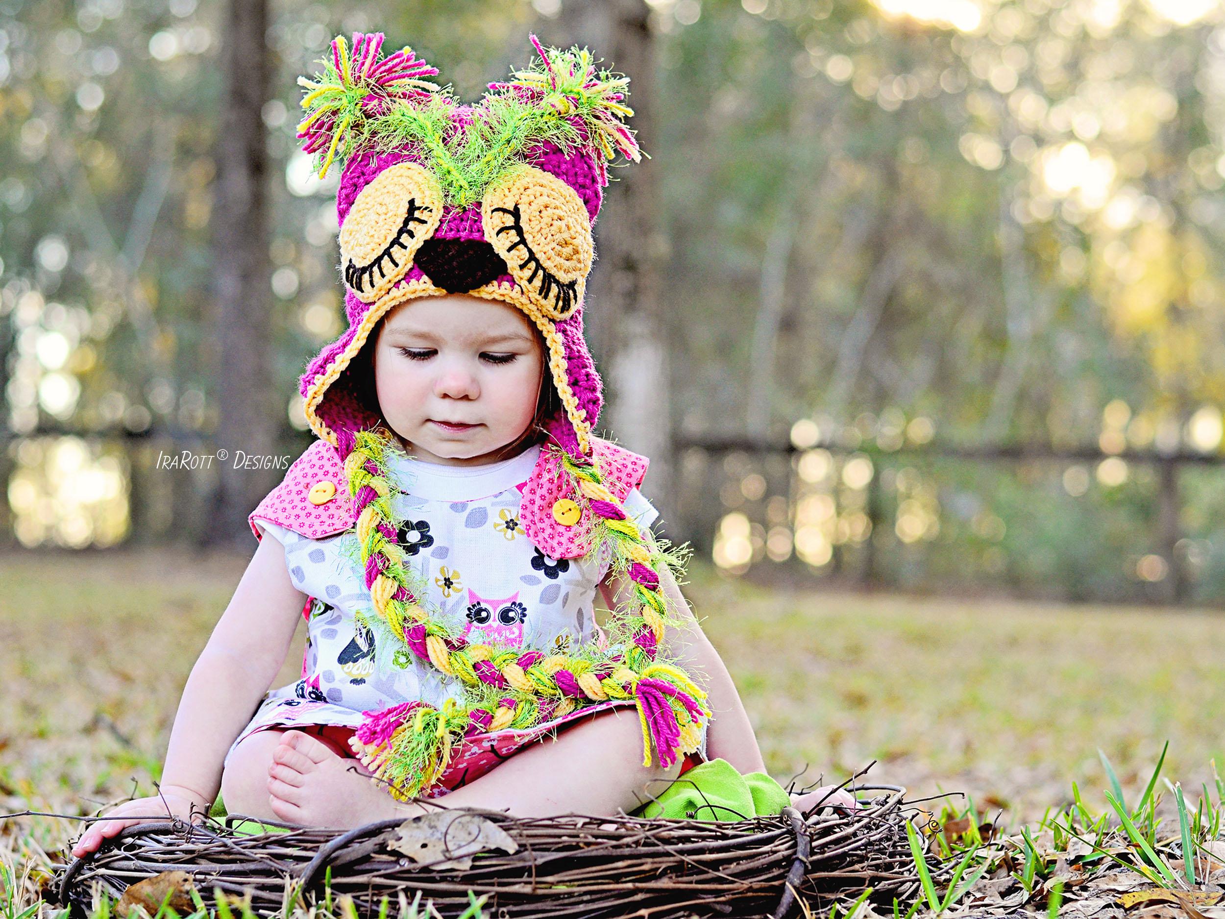 Sleepy Forest Owl Hat