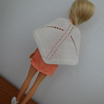 Poncho for Annachiara’s Barbie