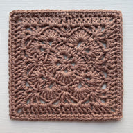 Shell Stitch Granny Square