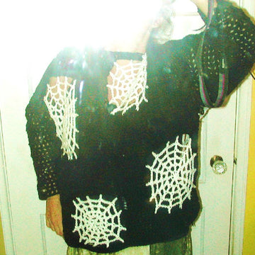 XL Spider Web Sweater