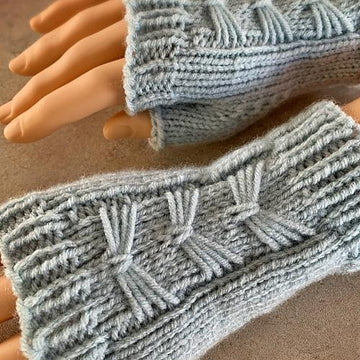 Arm Warmers or Mitts with BOWS