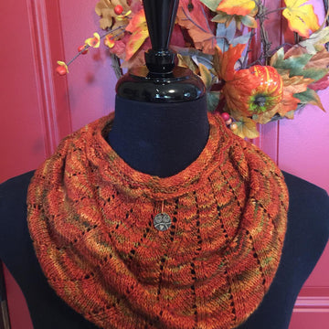Needles Up Amulet Cowl