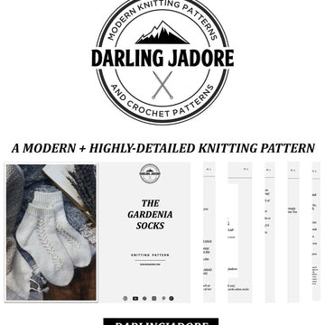 The Gardenia Socks