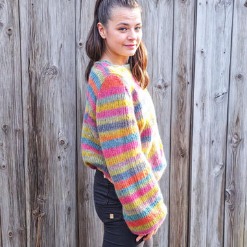 Coloured sweater