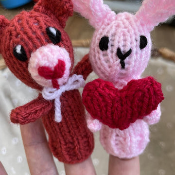 Valentines Finger Puppets