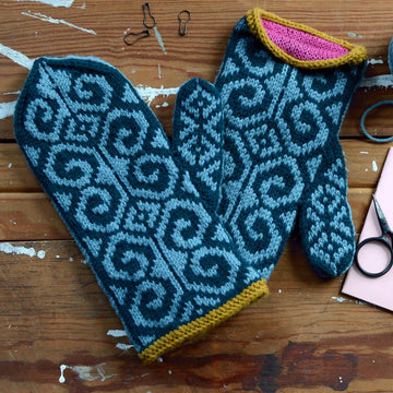 Fiddlehead Mittens