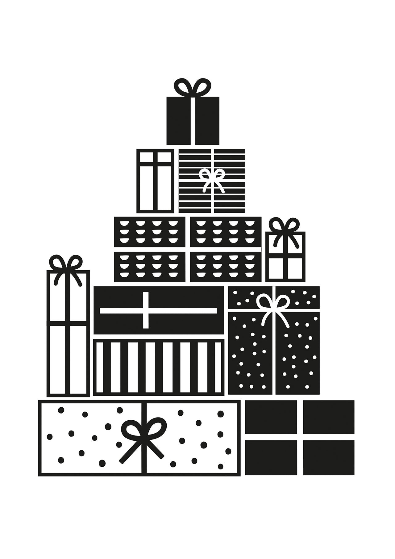 Kaisercraft Embossing Folder 4"X6" - Gifts