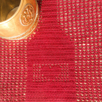 Filet Crochet Pattern Wine Bottle