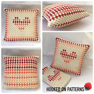 Granny Heart Cushion Cover