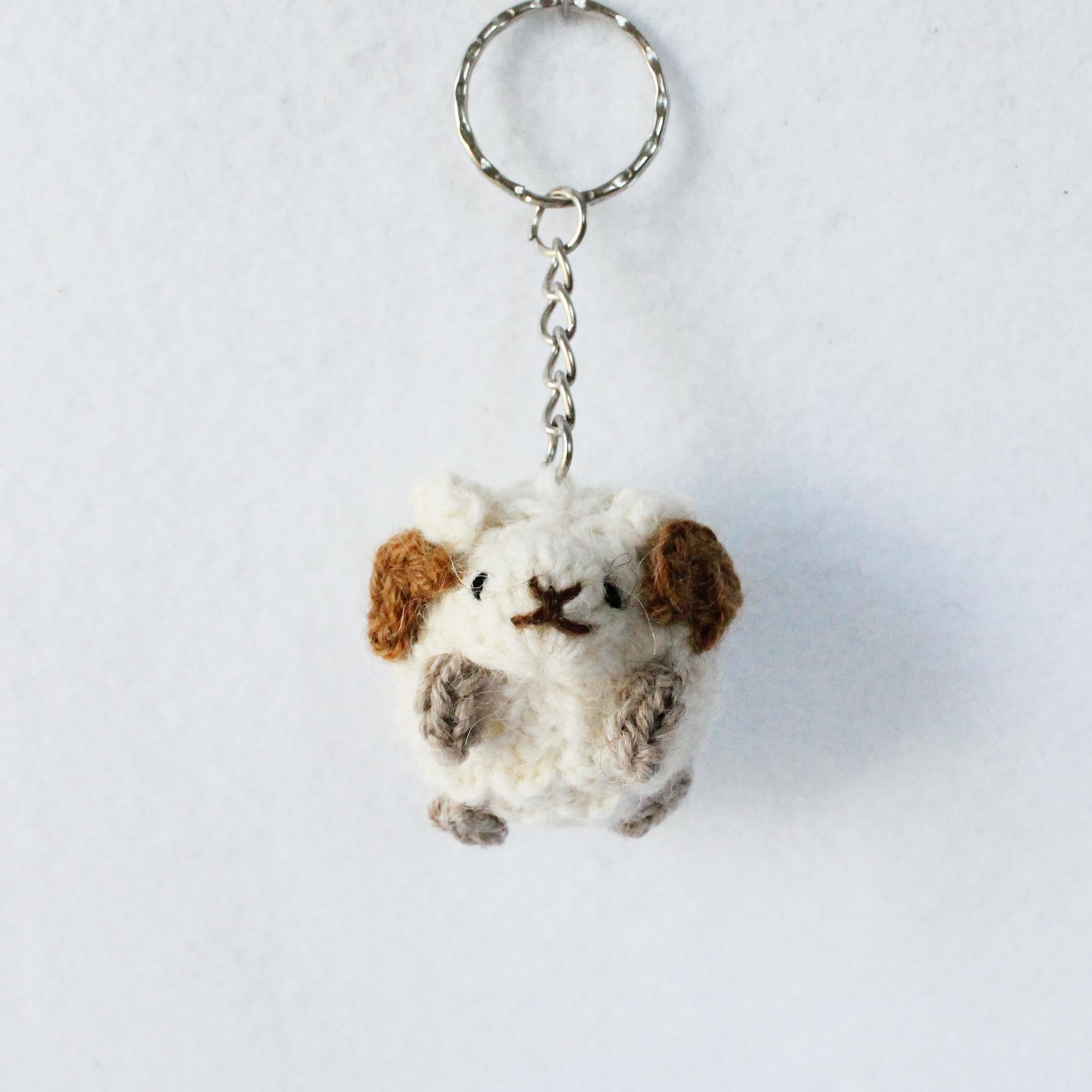 Mini Sheep Keyring