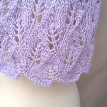 Lilac Petals Scarf