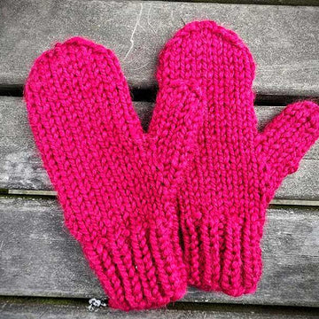 Bulky Mittens Family Set