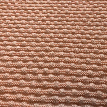 2 x Easy Baby Blankets - Cosy Weaving & Hidden Crosses