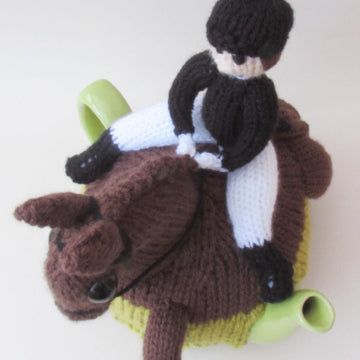 Dressage Horse and Rider Tea Cosy