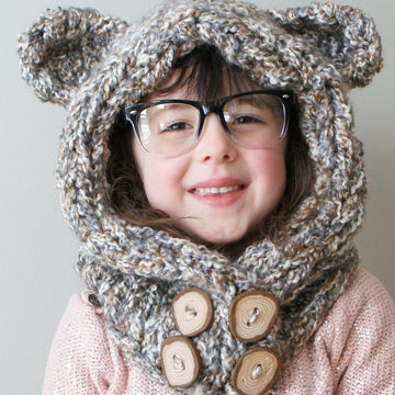 Chunky Bear Hood (Hat 007)