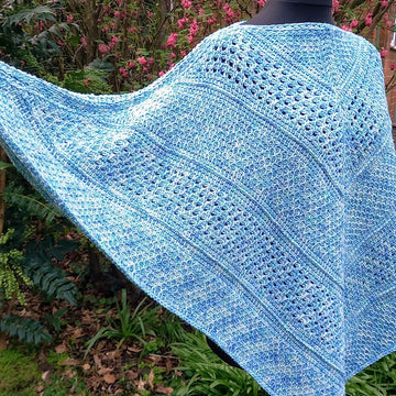 Cornflower Sky Poncho