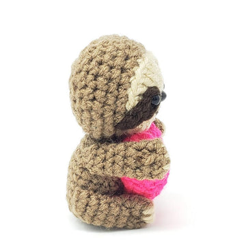 Valentine the Sloth Amigurumi