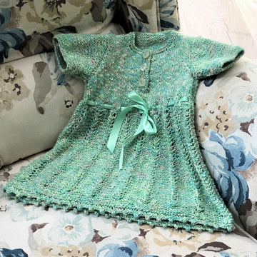 Toddler's Dress with Ribbon Tie