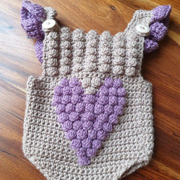I-Heart-You Baby Romper
