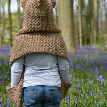 The Bramble Bear Hooded Scarf