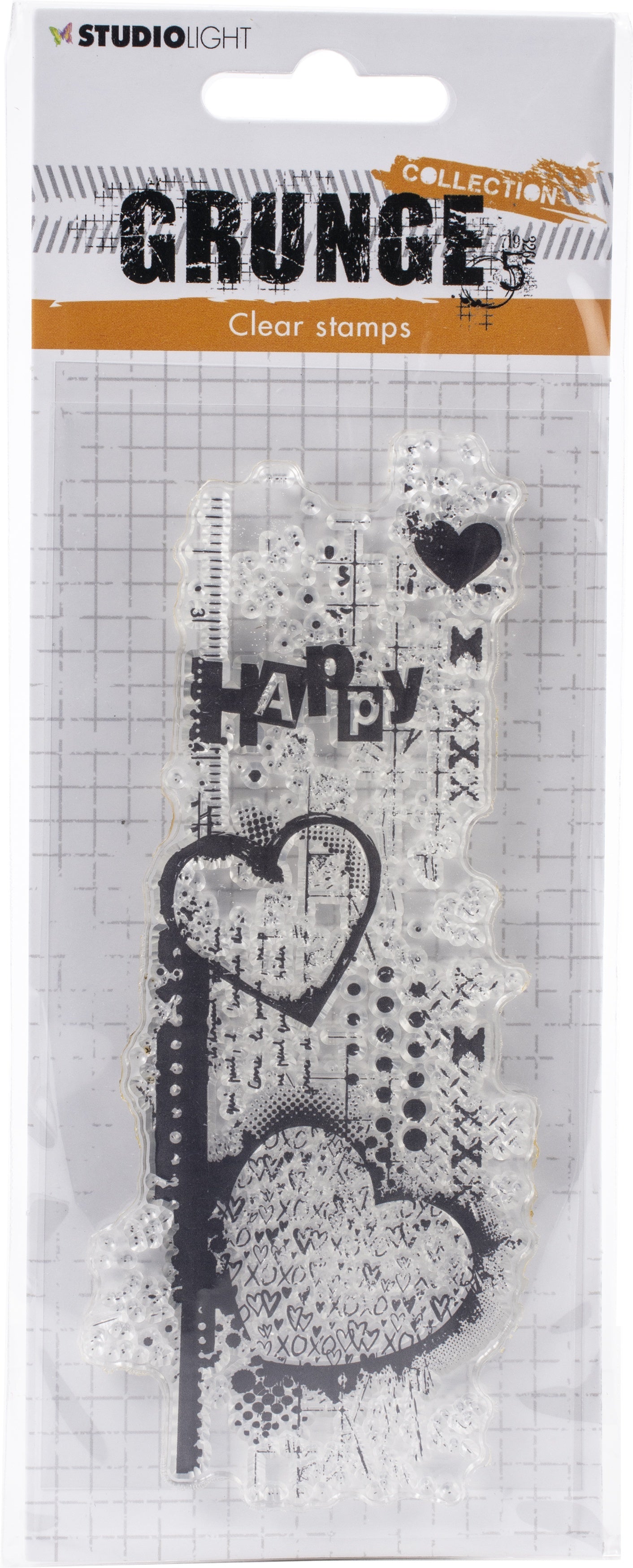 Studio Light Grunge 3.0 Collection A6 Stamp - NR. 410